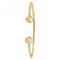 9ct Yellow Gold Ladies Solid Torc Bangle BN115Acotis Gold JewelleryBN115