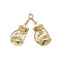 9ct Yellow Gold Large Dbl Boxing Glove Pendant PN261Acotis Gold JewelleryPN261