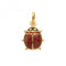 9ct Yellow Gold Large Enamel Lady Bird Pendant PN251Acotis Gold JewelleryPN251