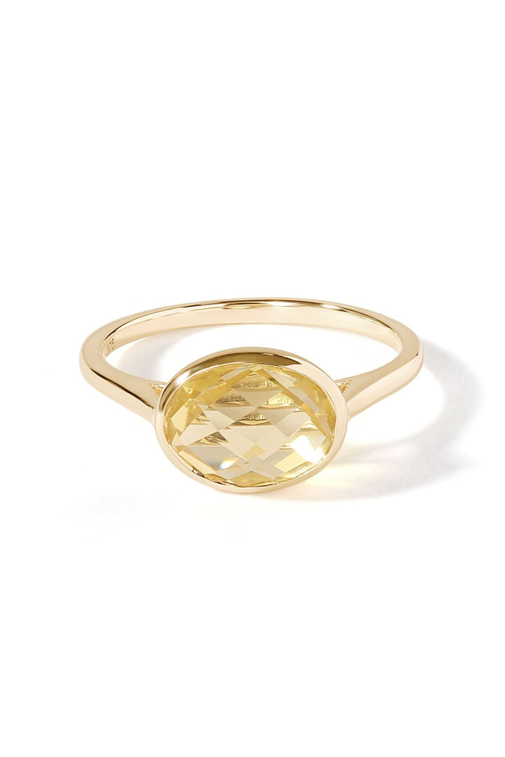 9ct Yellow Gold Lemon Quartz RingThe Fine CollectiveBA0073836 - L