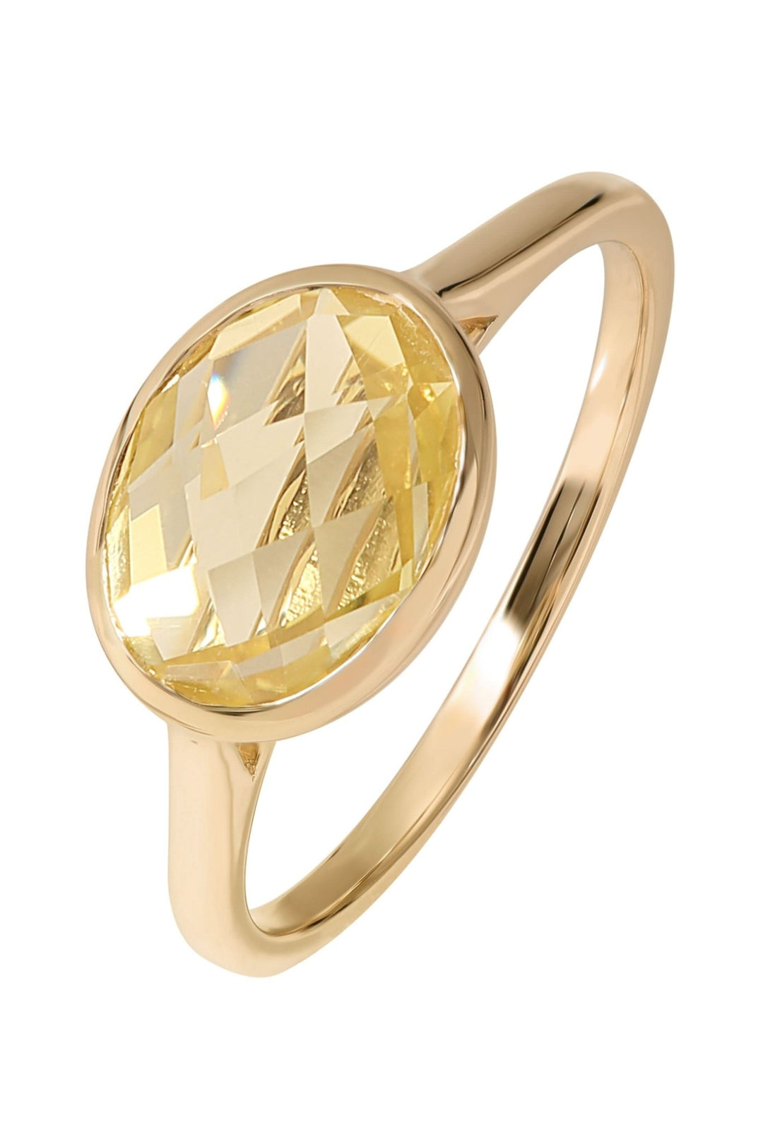 9ct Yellow Gold Lemon Quartz RingThe Fine CollectiveBA0073836 - L