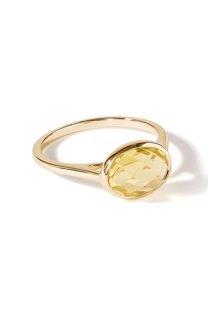 9ct Yellow Gold Lemon Quartz RingThe Fine CollectiveBA0073836 - L