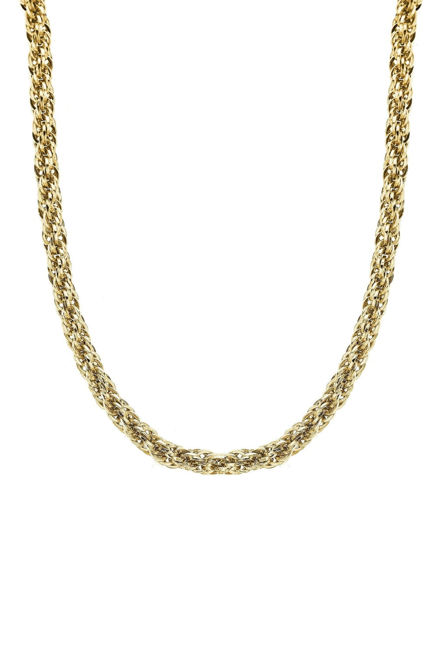 9ct Yellow Gold Lightweight Rope ChainThe Fine CollectiveBA0055386