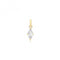 9ct Yellow Gold Marquise Shaped Zirconia Pendant PN1354Acotis Gold JewelleryPN1354