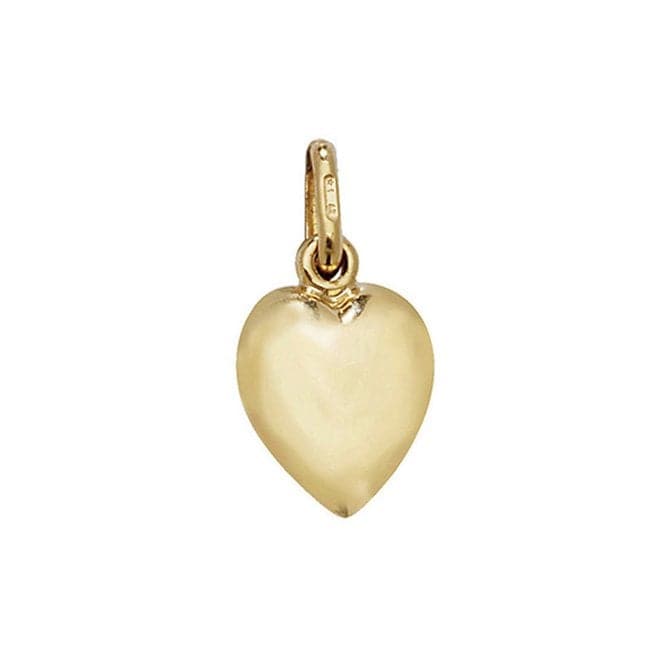 9ct Yellow Gold Medium Heart Pendant PN266Acotis Gold JewelleryPN266