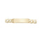 9ct Yellow Gold Mens 8.5 Inches Id Bracelet BR268Acotis Gold JewelleryBR268