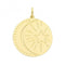 9ct Yellow Gold Moon And Star Disk Pendant PN1234Acotis Gold JewelleryPN1234
