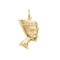 9ct Yellow Gold Nefertiti Pendant PN230Acotis Gold JewelleryPN230