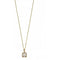 9ct Yellow Gold Opal & Diamond Twisted Bale Pendant GP2233WElements GoldGP2233W