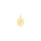 9ct Yellow Gold Oval Initial Pendant PN922/JAcotis Gold JewelleryPN922/J