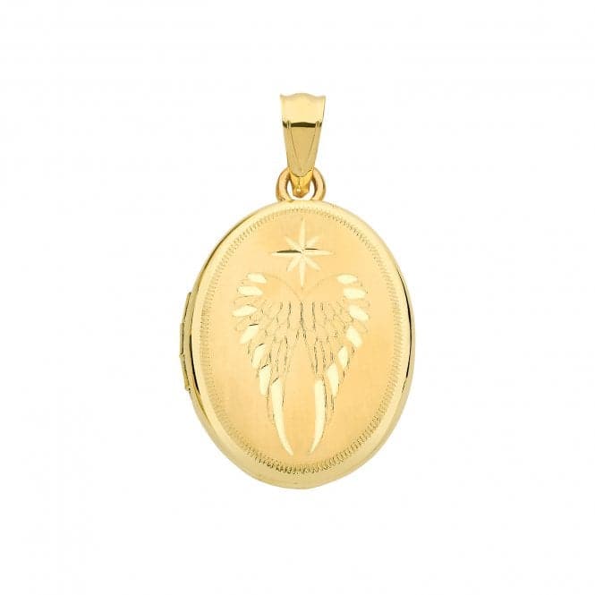 9ct Yellow Gold Oval Locket PN1085Acotis Gold JewelleryPN1085