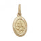 9ct Yellow Gold Oval St Christopher Pendant PN150Acotis Gold JewelleryPN150