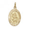 9ct Yellow Gold Oval St Christopher Pendant PN152Acotis Gold JewelleryPN152