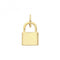 9ct Yellow Gold Padlock Pendant PN1282Acotis Gold JewelleryPN1282