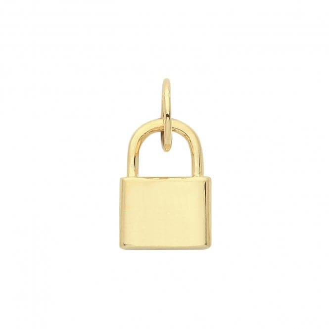 9ct Yellow Gold Padlock Pendant PN1282Acotis Gold JewelleryPN1282