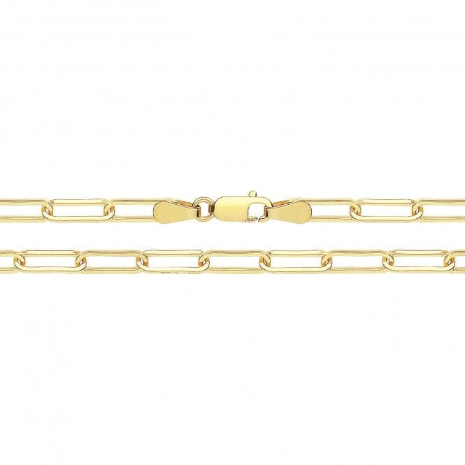 9ct Yellow Gold Paperclip Chain 070 CH542Acotis Gold JewelleryCH542/16