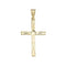 9ct Yellow Gold Patterned Cross Pendant PN1029Acotis Gold JewelleryPN1029