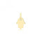 9ct Yellow Gold Plain Hamsa Pendant PN1329Acotis Gold JewelleryPN1329