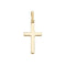 9ct Yellow Gold Plain Solid Cross Pendant PN1066Acotis Gold JewelleryPN1066