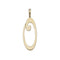 9ct Yellow Gold Polished Script Initial Pendant PN528/OAcotis Gold JewelleryPN528/O