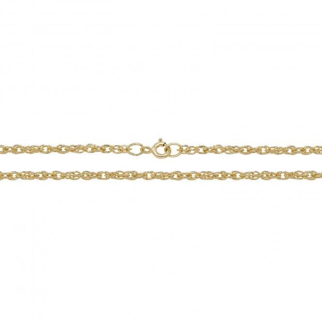 9ct Yellow Gold Prince Of Wales Chain CH213Acotis Gold JewelleryCH213/18