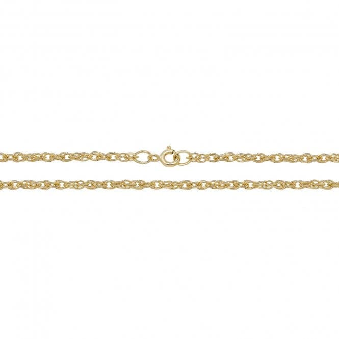 9ct Yellow Gold Prince Of Wales Chain CH213Acotis Gold JewelleryCH213/24