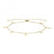 9ct Yellow Gold Pull Style Bracelet With Charms BR642Acotis Gold JewelleryBR642