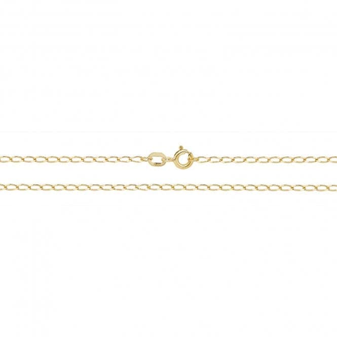 9ct Yellow Gold Rada Chain CH232Acotis Gold JewelleryCH232/18