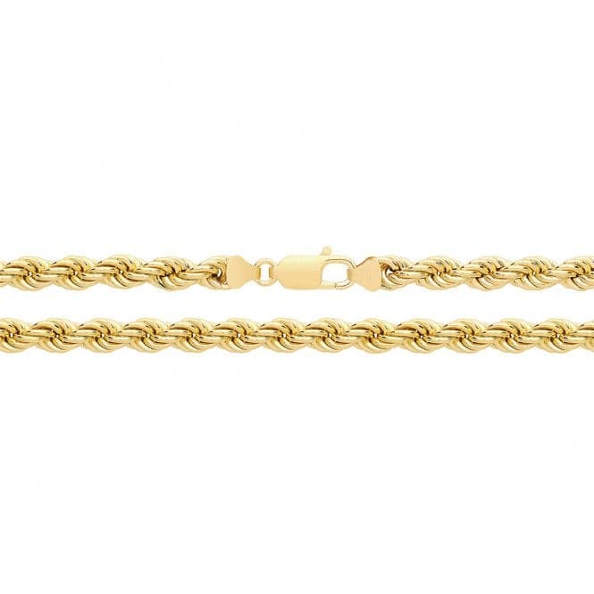 9ct Yellow Gold Rope Chain 120 Guage CH206Acotis Gold JewelleryCH206/07