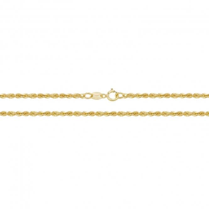 9ct Yellow Gold Rope Chain CH209Acotis Gold JewelleryCH209/24