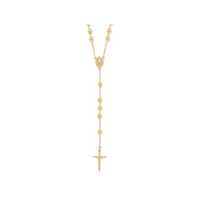 9ct Yellow Gold Rosary Necklet NK108Acotis Gold JewelleryNK108