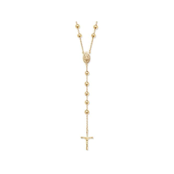 9ct Yellow Gold Rosary Necklet NK109Acotis Gold JewelleryNK109