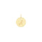 9ct Yellow Gold Round Initial Pendant PN923/AAcotis Gold JewelleryPN923/A
