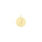 9ct Yellow Gold Round Initial Pendant PN923/SAcotis Gold JewelleryPN923/S