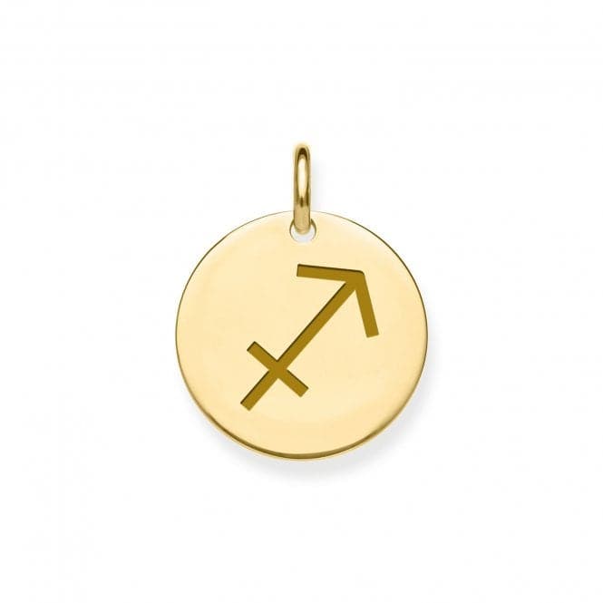 9ct Yellow Gold Sagittarius Zodiac Pendant PN1299Acotis Gold JewelleryPN1299