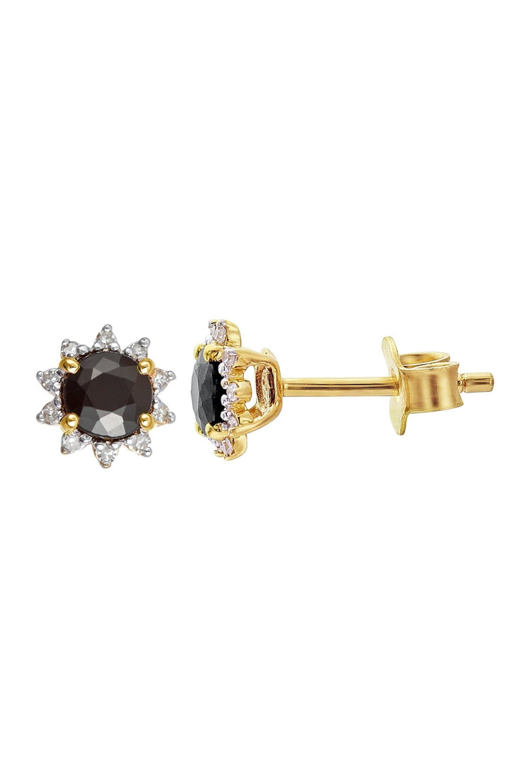 9ct Yellow Gold Sapphire and Diamond Earring and Pendant SetThe Fine CollectiveBA0071951