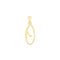 9ct Yellow Gold Script Initial Pendant PN1220/OAcotis Gold JewelleryPN1220/O