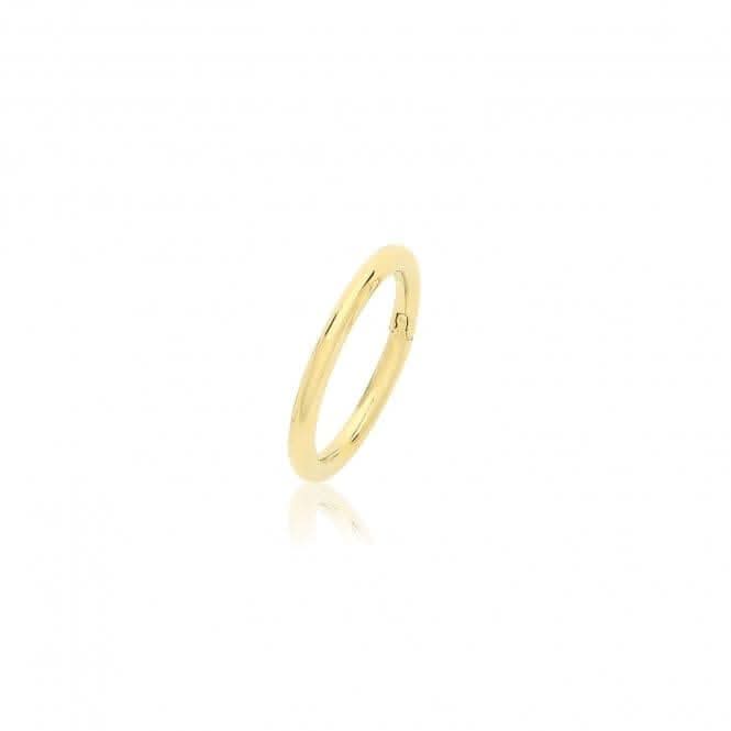 9ct Yellow Gold Seamless Oval Clicker ES2012Acotis Gold JewelleryES2012