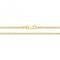 9ct Yellow Gold Semi Solid Close Curb Chain CH278Acotis Gold JewelleryCH278/16