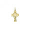 9ct Yellow Gold Semi Solid Cross H Engraved PN1217CEAcotis Gold JewelleryPN1217CE