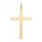 9ct Yellow Gold Semi Solid Cross PN1215Acotis Gold JewelleryPN1215