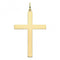 9ct Yellow Gold Semi Solid Cross PN1216Acotis Gold JewelleryPN1216