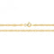 9ct Yellow Gold Singapore Hollow Chain CH229Acotis Gold JewelleryCH229/16