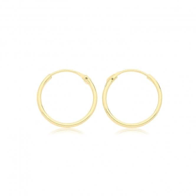 9ct Yellow Gold Sleepers ES155Acotis Gold JewelleryES155 - 10