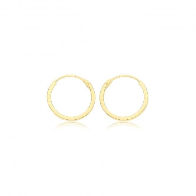 9ct Yellow Gold Sleepers ES157Acotis Gold JewelleryES157 - 08