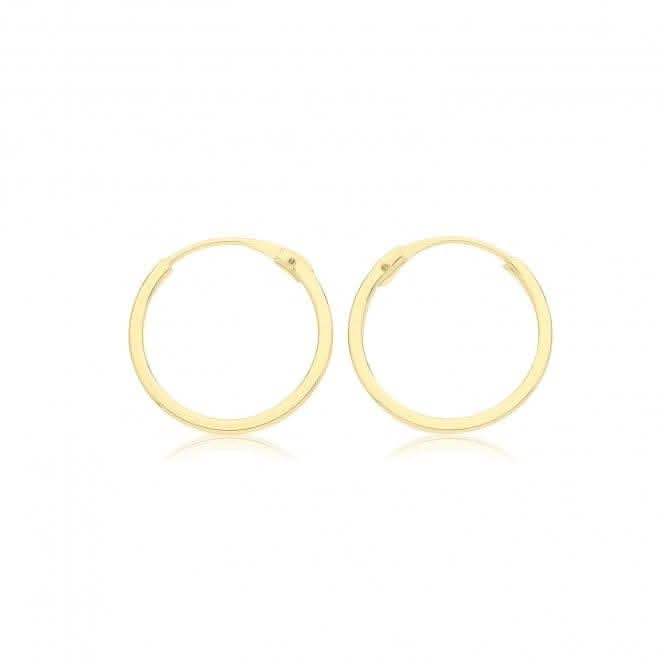 9ct Yellow Gold Sleepers ES157Acotis Gold JewelleryES157 - 10