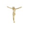 9ct Yellow Gold Small Jesus Pendant PN433Acotis Gold JewelleryPN433