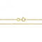 9ct Yellow Gold Snake Chain With Sq Bead CH546Acotis Gold JewelleryCH546/07