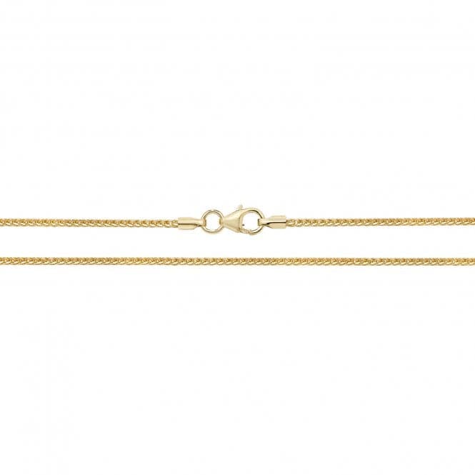 9ct Yellow Gold Spiga Chain CH487Acotis Gold JewelleryCH487/10