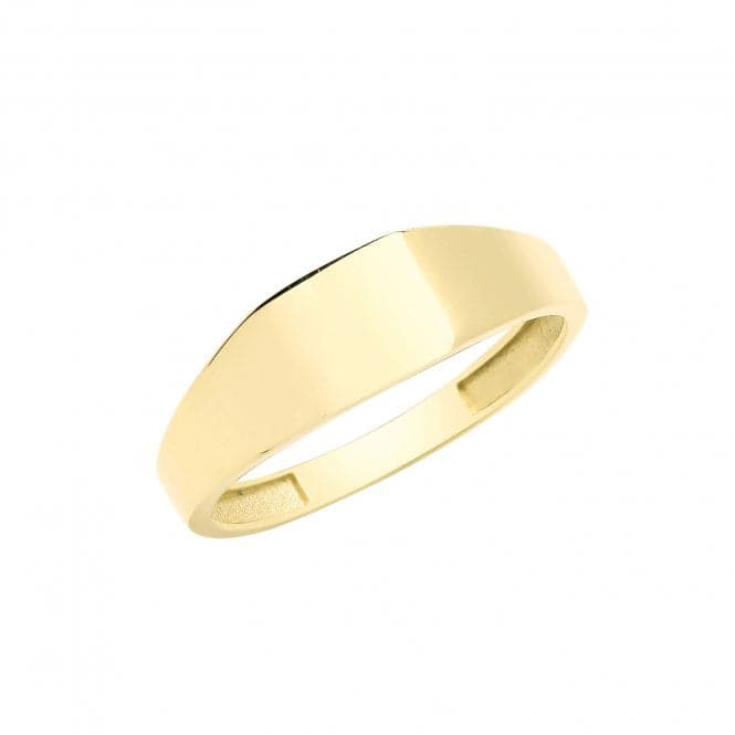 9ct Yellow Gold Square Signet Ring RN951Acotis Gold JewelleryRN951/J